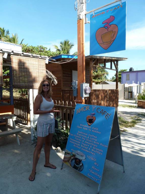 O melhor café da manhã em Caye Caulker, na grande barreira de corais de Belize